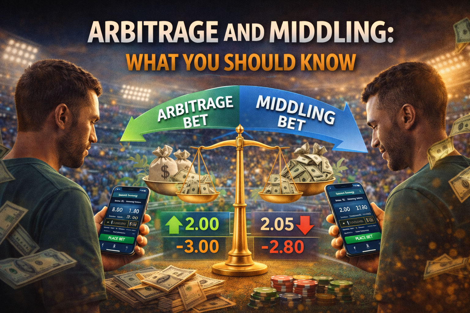 Arbitrage and Middling: What You Should Know Before You Try to Beat the Bookmakers